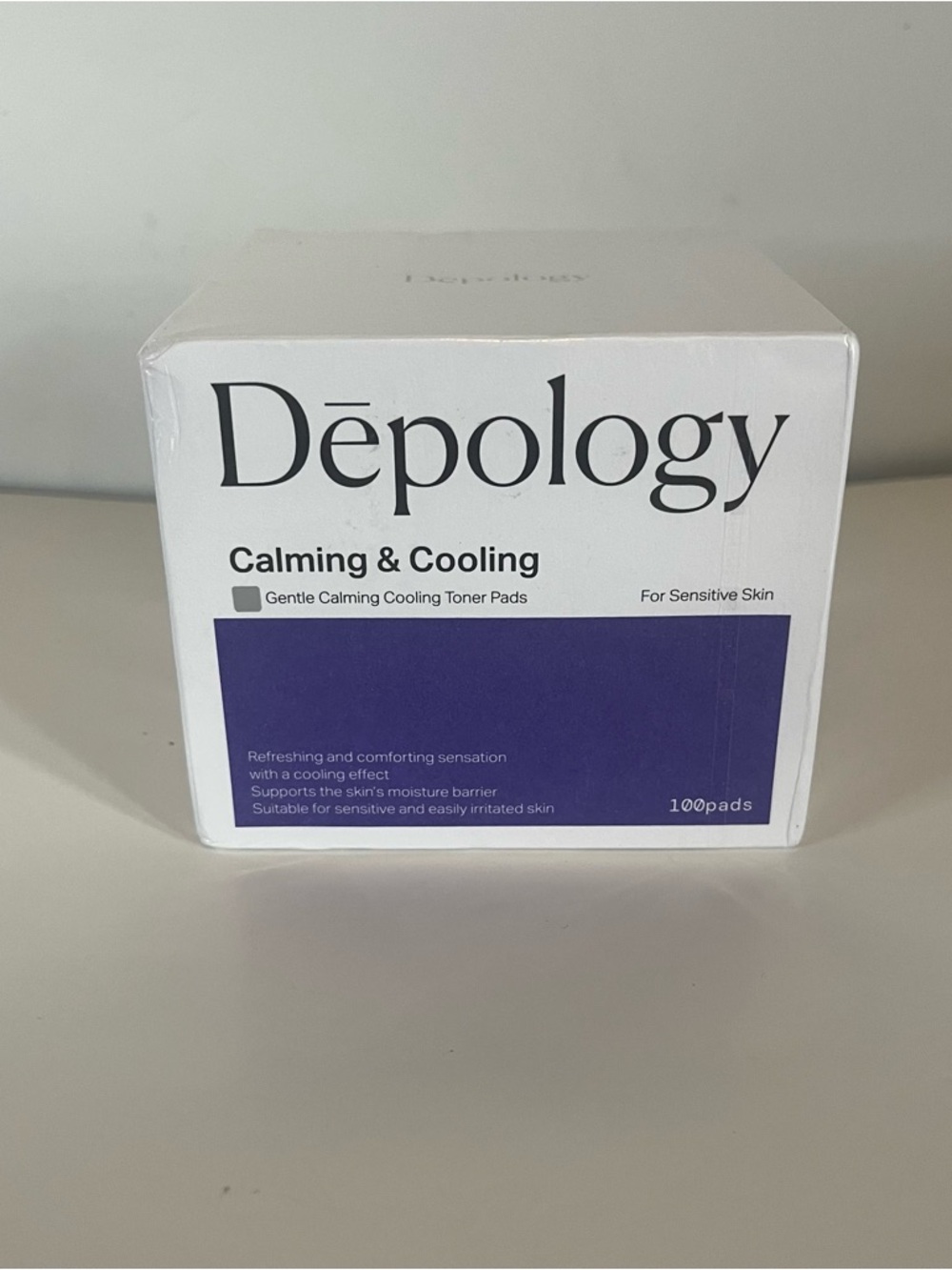 Depology Calming & Cooling Gentle Calming Cooling hToner Pads - 100 Pads